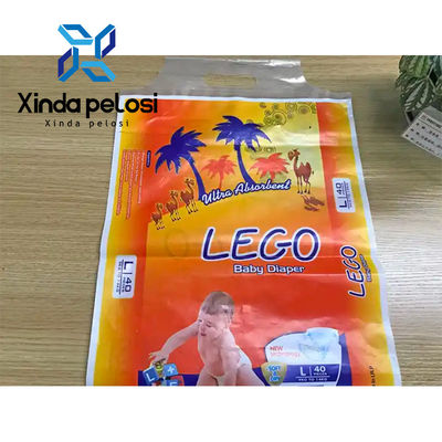 Fast Diaper Plastic Bag Manufacturing Machine With Automatic Transport And Sealing